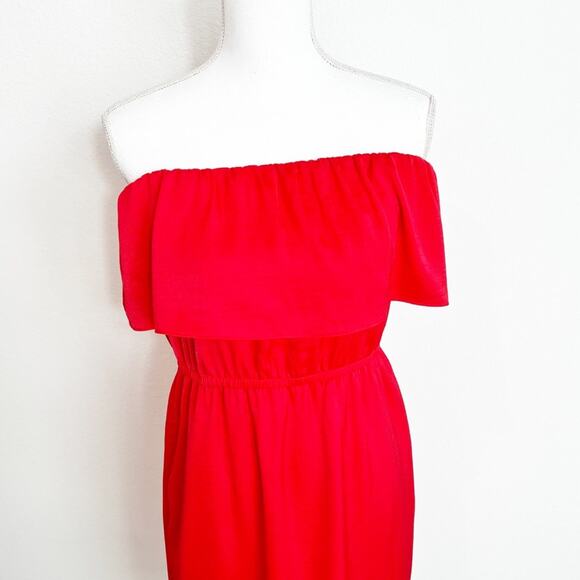 BCBGMAXAZRIA Red Berry Malia Women Dress Size Small Brand New - Picture 4 of 8
